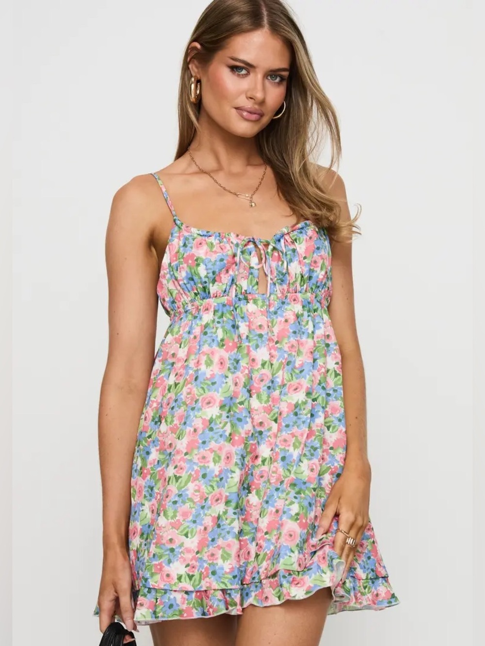 Princess Polly Empress of Love Floral Print Dress